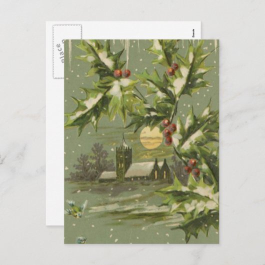 ヴィンテージクリスマスイブナイト シーズンポストカード (正面/裏面)