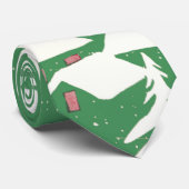 ヴィンテージクリスマスイブ、レトロサンタクロースのスリー ネクタイ (ロール)