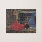 ヴィンテージクリスマスイブbyジェシー・ウィルコックス・スミス ジグソーパズル (横)