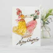 ヴィンテージクリスマスウィメンズ踊り(1900) シーズンカード (スタンド正面)