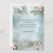 ヴィンテージクリスマスウィンターエンジェルズコラージュの合唱団 シーズンカード (裏面)