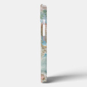 ヴィンテージクリスマスウィンターエンジェルズコラージュの合唱団 Case-Mate iPhoneケース (裏面 / 左)