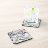 ヴィンテージクリスマスウィンタービレッジ雪景色 コースター (右側)