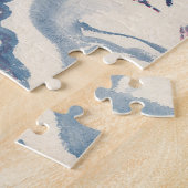 ヴィンテージクリスマスウィンタービレッジ雪景色 ジグソーパズル (側面)