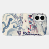 ヴィンテージクリスマスウィンタービレッジ雪景色 Case-Mate iPhoneケース (裏面 (横))