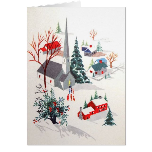 ヴィンテージクリスマスウィンターヴィレッジ (正面)