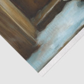 ヴィンテージクリスマスウィンドウディアシーンの切り離し 薄葉紙 (詳細)