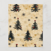 ヴィンテージクリスマスエバーグリーンパインツリースクレーブック (正面)