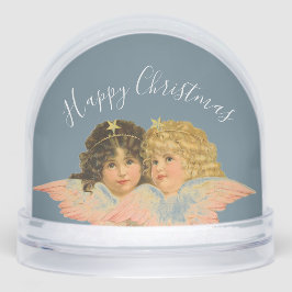 ヴィンテージクリスマスエンジェルとスノーフレーク