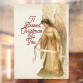 ヴィンテージクリスマスエンジェルウィンドウ ウィンドウサイン (シート2)