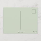 ヴィンテージクリスマスエンジェルスのまわりにア・ツリー ポストカード (裏面)