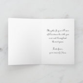 ヴィンテージクリスマスエンジェルミュージシャンメロッツォダフォルリ シーズンカード (内部)