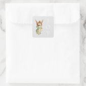 ヴィンテージクリスマスエンジェル付きシール スクエアシール (バッグ)