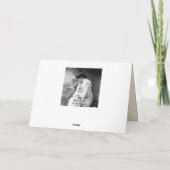 ヴィンテージクリスマスエンジェル シーズンカード (裏面)