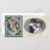 ヴィンテージクリスマスエンジェル シーズンカード (正面/裏面)