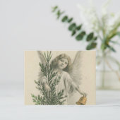 ヴィンテージクリスマスエンジェル シーズンポストカード (スタンド正面)