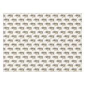 ヴィンテージクリスマスエンジェル&ツリーホリデイ テーブルクロス (正面(横))