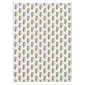 ヴィンテージクリスマスエンジェル&ツリーホリデイ テーブルクロス (正面)