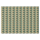 ヴィンテージクリスマスエンジェル テーブルクロス (正面(横))