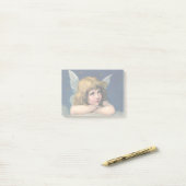 ヴィンテージクリスマスエンジェル ポストイット (デスク上)