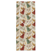 ヴィンテージクリスマスエンジェル ワインギフトバッグ (裏面)