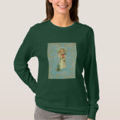 ヴィンテージクリスマスエンジェル Tシャツ (正面)
