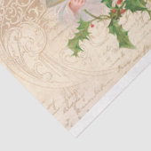 ヴィンテージクリスマスエンジェルw/ミュージカルエフェメラ 薄葉紙 (詳細)