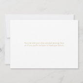 ヴィンテージクリスマスオフィスビジネスカード シーズンカード (裏面)