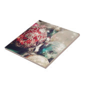 ヴィンテージクリスマスオーナメントはまだ生活 タイル (側面)