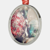 ヴィンテージクリスマスオーナメントはまだ生活 メタルオーナメント (左)