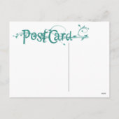 ヴィンテージクリスマスオーナメントオールドファッションドクラシック シーズンポストカード (裏面)