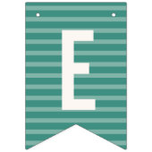 ヴィンテージクリスマスオーナメントホリデーバナー – 緑 バンティングフラッグ (第3の旗)