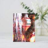 ヴィンテージクリスマスオーナメント写真 シーズンポストカード (スタンド正面)