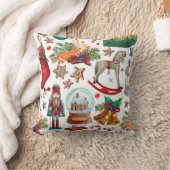 ヴィンテージクリスマスオーナメント、おもちゃ、  クッション (ブランケット)