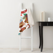 ヴィンテージクリスマスオーナメント、おもちゃ、  シェルパブランケット (インサイチュ)