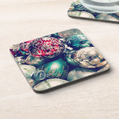 ヴィンテージクリスマスオーナメント コースター (左側)