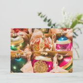 ヴィンテージクリスマスオーナメント シーズンカード (スタンド正面)