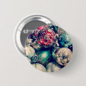 ヴィンテージクリスマスオーナメント 缶バッジ (正面&裏面)