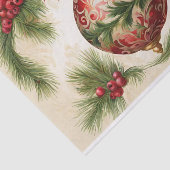 ヴィンテージクリスマスオーナメント 薄葉紙 (詳細)