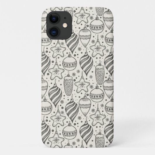 ヴィンテージクリスマスオーナメント Case-Mate iPhoneケース (裏面)