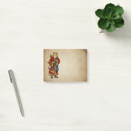 ヴィンテージクリスマスオールドワールドサンタクロース事後番号 ポストイット (オフィス)