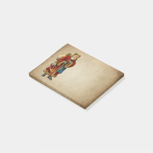 ヴィンテージクリスマスオールドワールドサンタクロース事後番号 ポストイット (アングル)