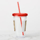 ヴィンテージクリスマスオールドワールドサンタクロース アクリルタンブラー (左)