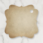 ヴィンテージクリスマスオールドワールドサンタクロース フェイバータグ (裏面)