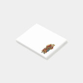 ヴィンテージクリスマスオールドワールドサンタクロース ポストイット (アングル)