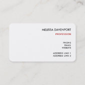 ヴィンテージクリスマスオールドワールドサンタクロース 名刺 (裏面)