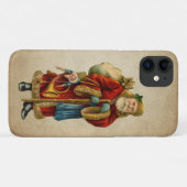 ヴィンテージクリスマスオールドワールドサンタクロース Case-Mate iPhoneケース (裏面(横))