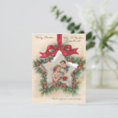 ヴィンテージクリスマスカップル愛好家 シーズンカード (スタンド正面)