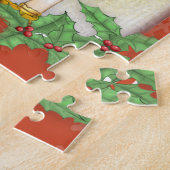 ヴィンテージクリスマスカロラー ジグソーパズル (側面)