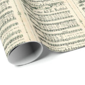 ヴィンテージクリスマスカロル来O全ての忠実な ラッピングペーパー (ロールコーナー)